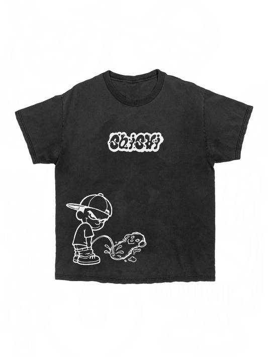 Black N White "ALWAYS PISSIN" T-Shirt (pre order)