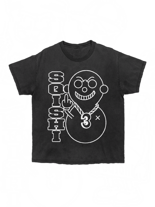 Black N White "THE FLIP OFF" T-Shirt (pre order)